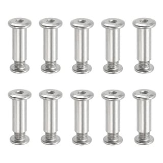 10 Set M6 x 10 mm Hex Chicago Screws Binding Posts Socket Cap Bolt Nut ...