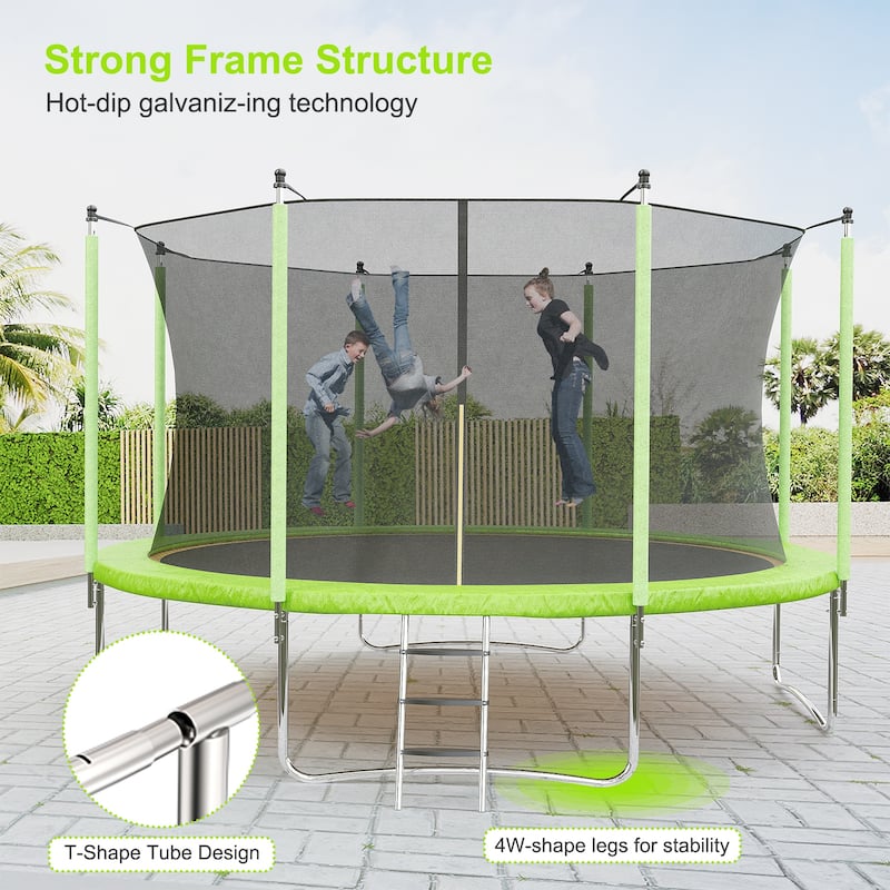 Trampolines with Safty Enclosure Recreational Trampolines