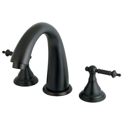 Kingston Brass Royale Deck Mounted Roman Tub Filler
