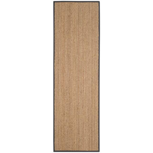 SAFAVIEH Natural Fiber Oceana Herringbone Seagrass Rug