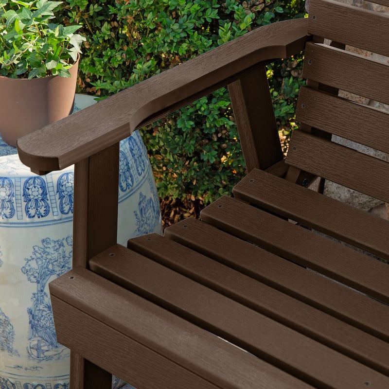HIGHWOOD Weatherly 5-foot Eco-friendly Synthetic Wood Garden Bench