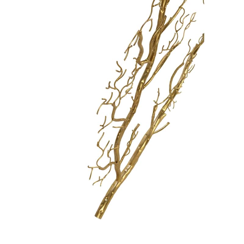 Gold Metal Branch Wall Decor