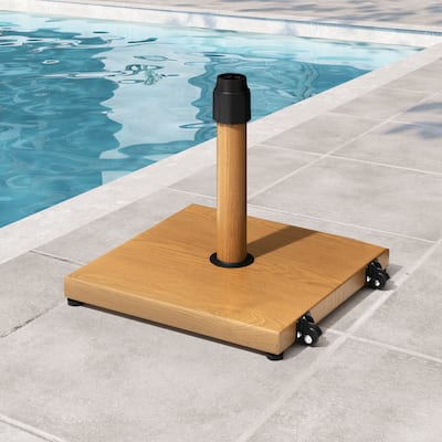 VredHom Outdoor Market Umbrella Base with Wheels