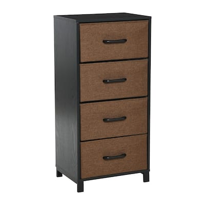 Dresser Tower Chest with 4 Storage Drawers
