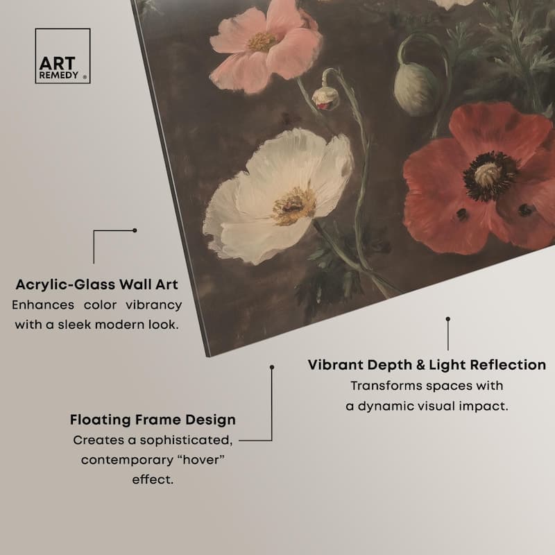 Vintage Botanicals II Acrylic by Art Remedy, Ready to Hang