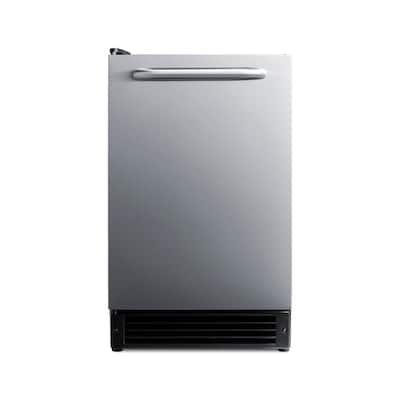 Summit BIM26LHD 15" Wide 12 Lbs. Capacity Built-In Ice Maker with 15