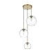 preview thumbnail 4 of 9, Elegant Lighting Baxter 3 Light 21" Wide Multi Light Pendant with