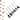 Amco 6 Piece Nylon Utensil Set - 15.74" H