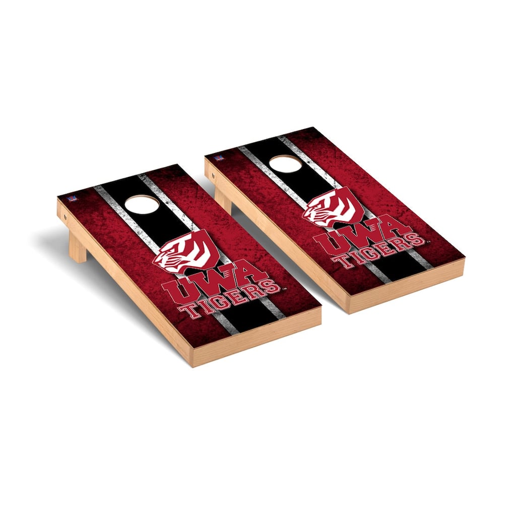 West Alabama Tigers Vintage Cornhole Board Set
