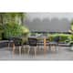 Option Black Table & Black Wood Sidechairs
