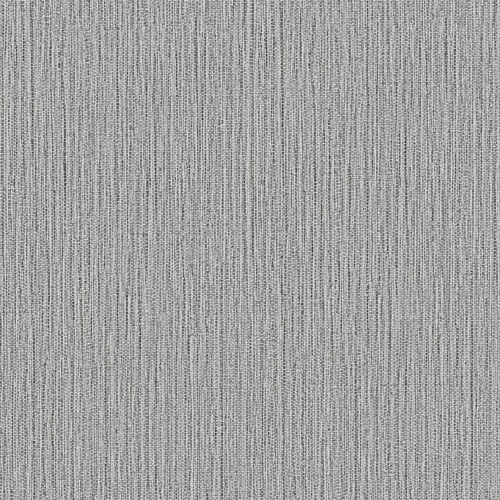 Advantage Bowman Charcoal Faux Linen Wallpaper