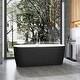 preview thumbnail 5 of 17, London Freestanding Acrylic Soaking Bathtub