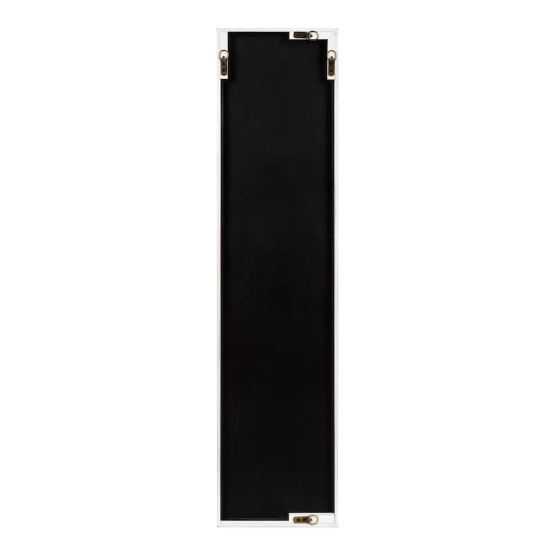 Kate and Laurel Tolland Wood Panel Wall Mirror