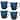 Noritake Colorwave Set of 4 XL Mugs, 18 oz.