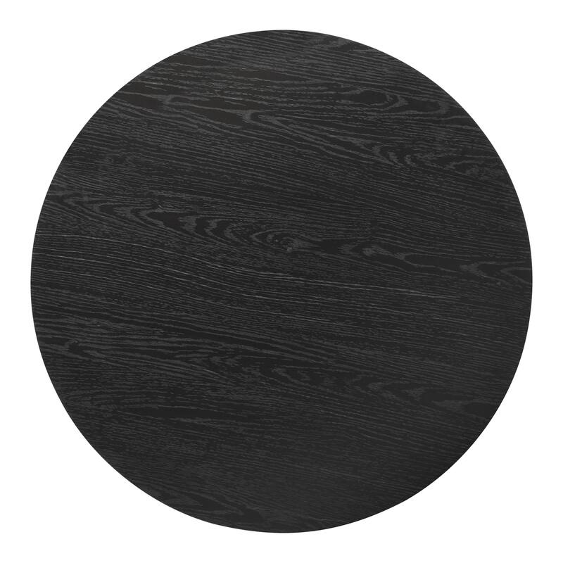Minimalist Solid Wood Coffee Table, Modern Design with Waterproof Surface, 330 lbs Capacity