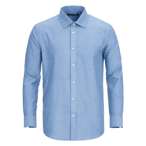 Shop Men S Regular Fit Performance Oxford Business Casual Dress