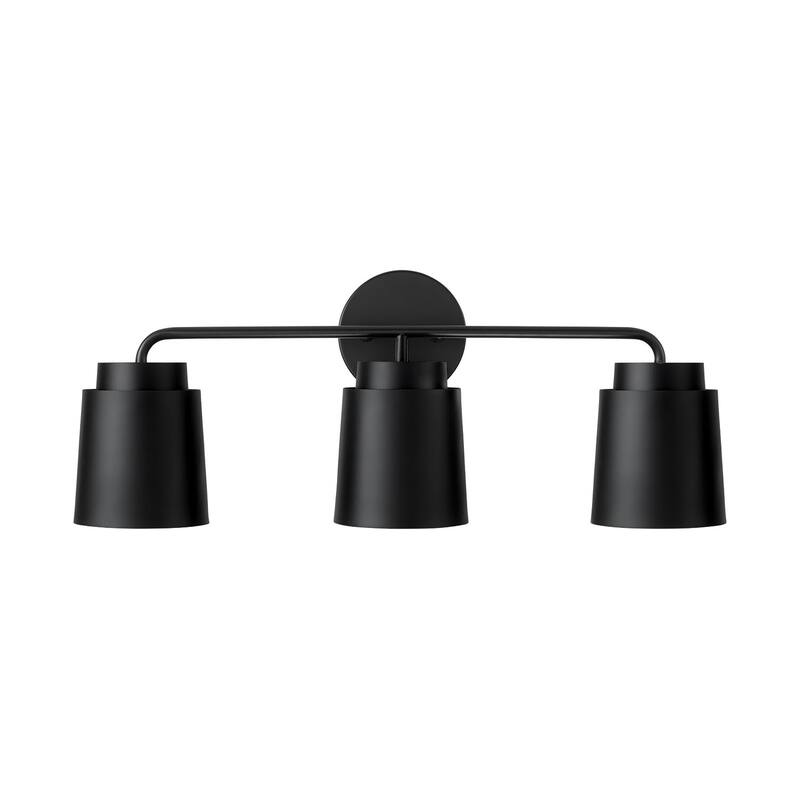 Pratt 3-Light Vanity - 24.5"W x 9.5"H x 6.25"E