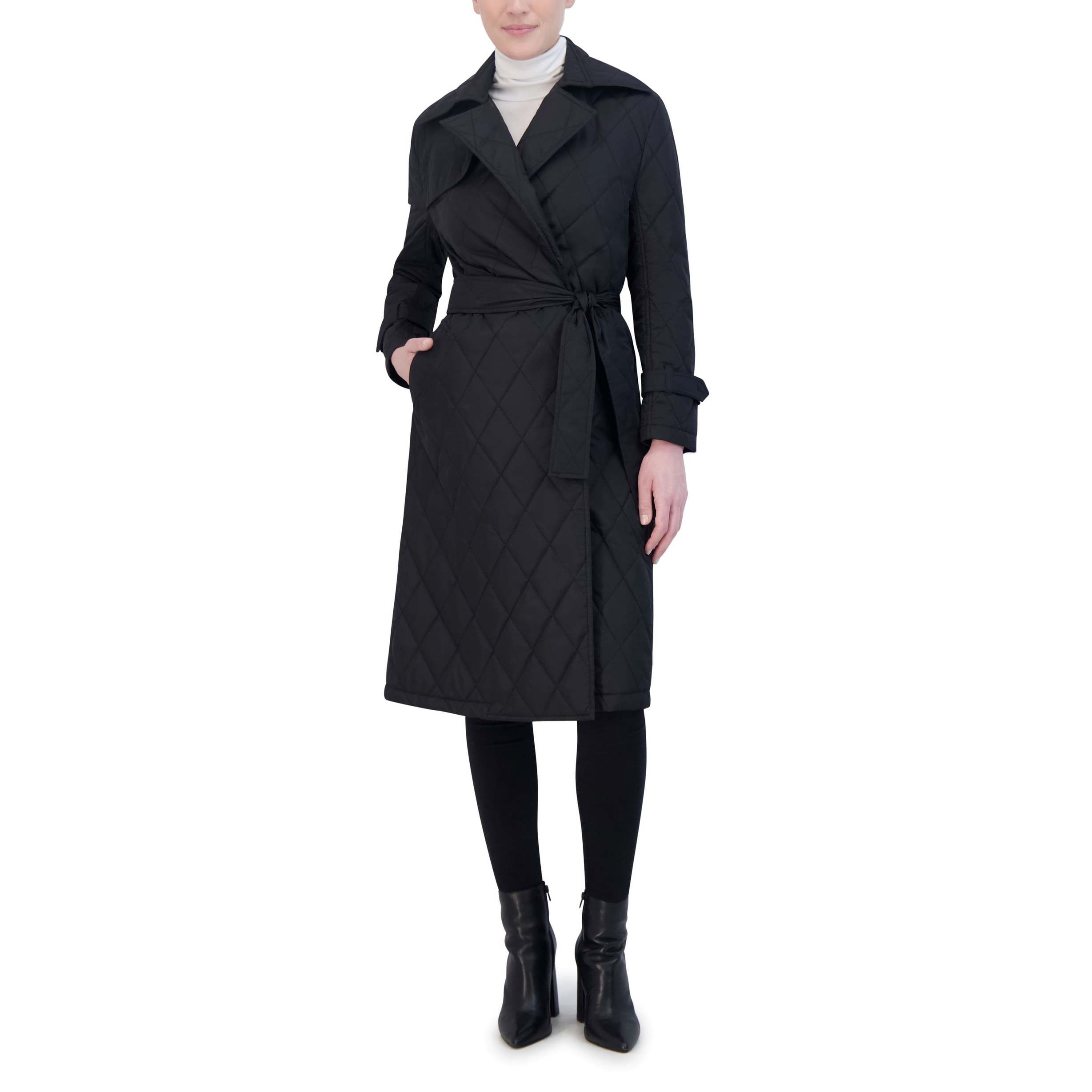Rebecca Minkoff Quilted Trench Coat - Overstock - 43213207