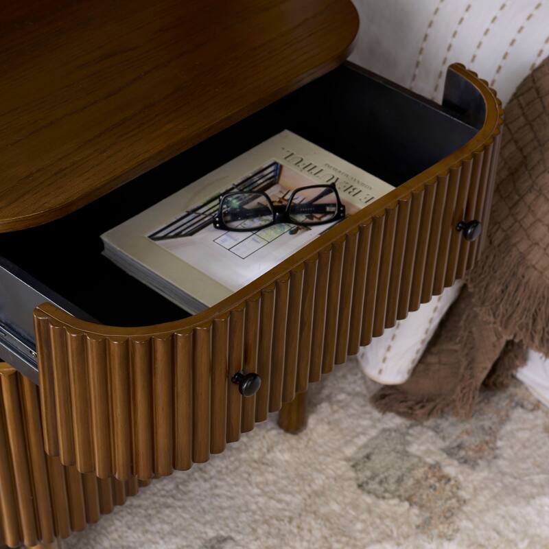 SAFAVIEH Home Himanshu 2-Drawer Nightstand.