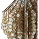 preview thumbnail 4 of 6, Hughes Glam Acrylic Tassels 1-light Chandelier - 30"H x 16"W x 16"D