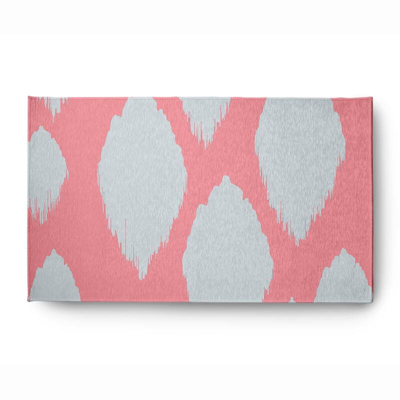 Web of Ikat Soft Chenille Rug - 3' x 5' - Pink