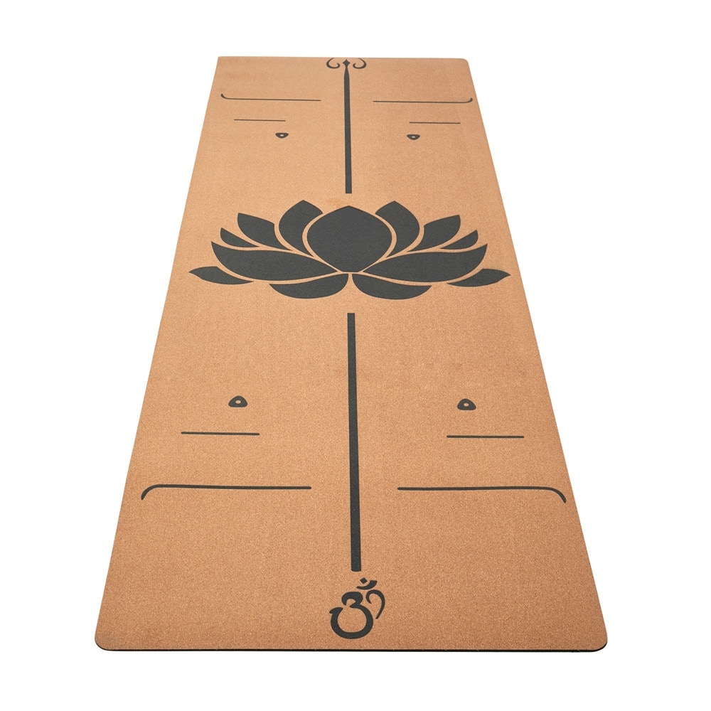 5mm cork natural rubber yoga mat - Bed Bath & Beyond - 33028392