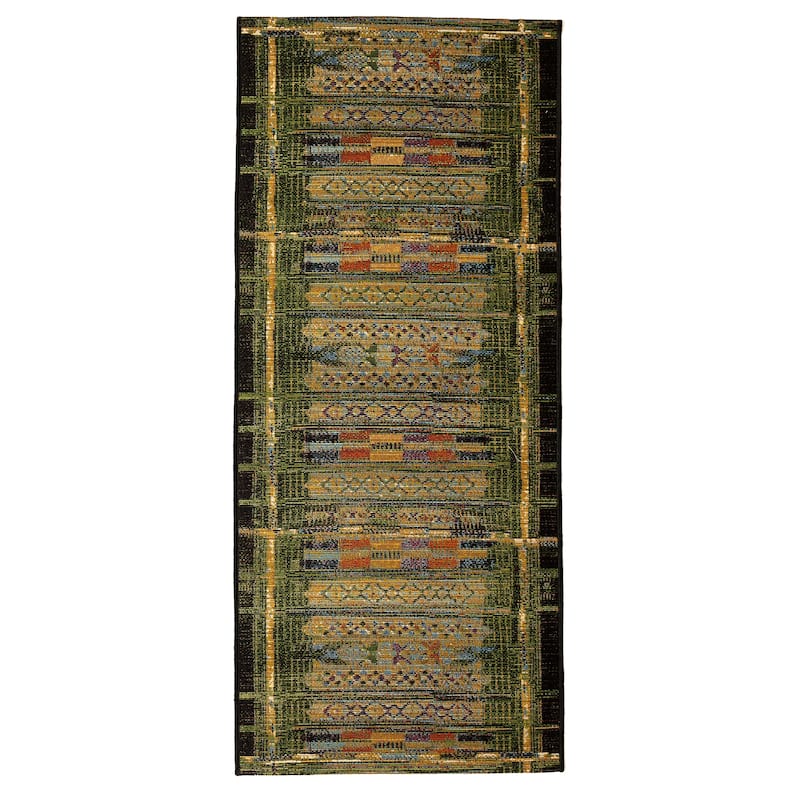 Liora Manne Marina Tribal Stripe Indoor/Outdoor Rug