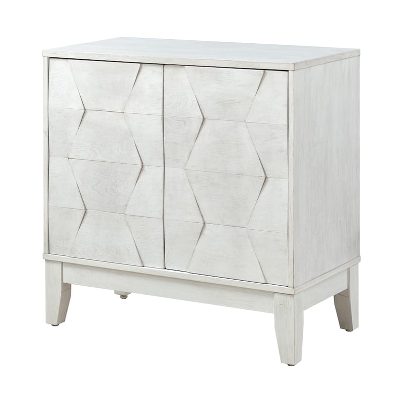 Martina Modern 2-door Ample Storage Cabinet With Adjustable Shelves By HULALA HOME