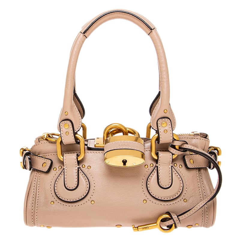 Chloe Small Paddington Bag - Earthy Pink