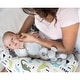 preview thumbnail 2 of 4, Sweet Jojo Designs Mod Dino Nursing Breastfeeding Pillow Cover Case (Pillow Not Included) Blue Green Grey Modern Dinosaur
