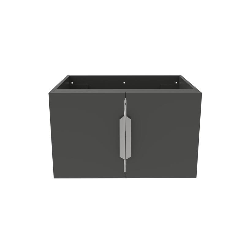 Alpine 24" Wall Mounted Bathroom Vanity (Base Only)