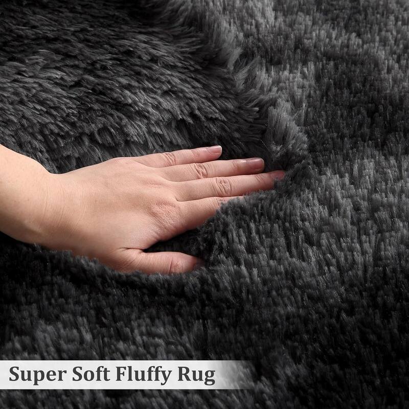 Garvee Shag Fluffy Area Rug Modern Indoor Plush Shaggy Carpet