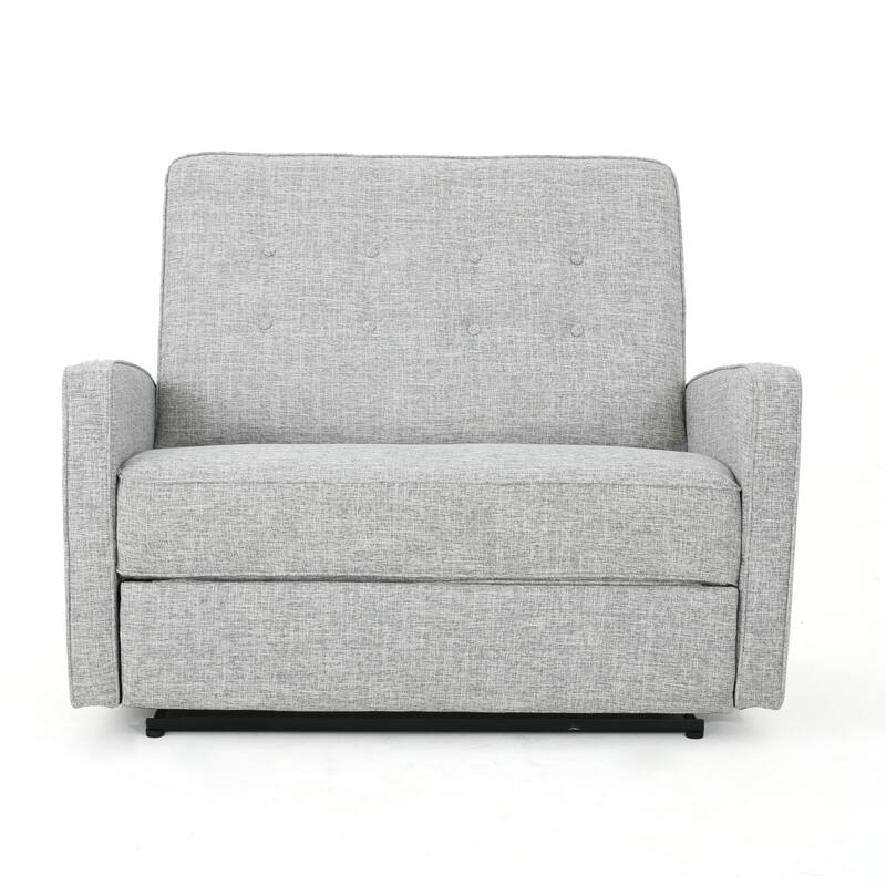 47"Wide Manual Recliner Chair for Adults, Single Reclining Sofa Chair Fabric Upholstered Living Room Chair Modern Club Chair
