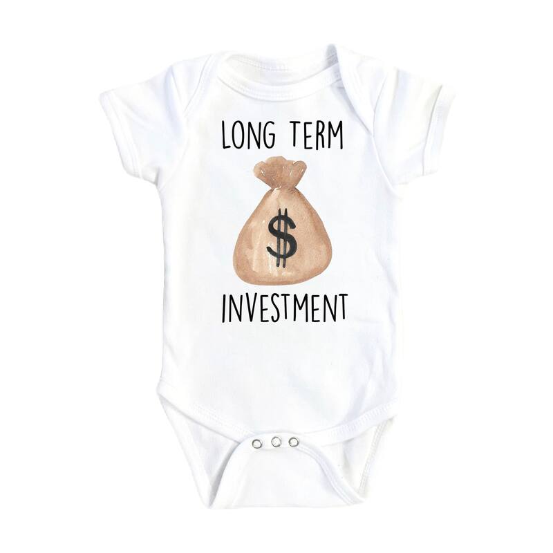Finance Cash - Baby Boy Girl Clothes Infant Bodysuit Funny Cute Newborn - Natural - 0-3M