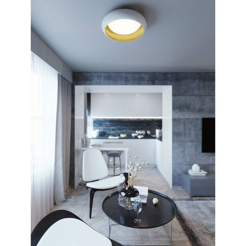 AFX Kayce 15'' LED Flush Mount
