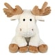 preview thumbnail 1 of 5, DolliBu Soft Huggable Cute Fancy Floppy Moose Stuffed Animal - 10.5 inches