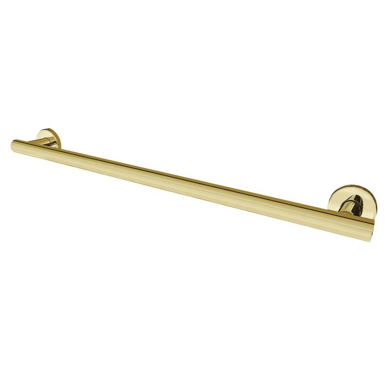 Berwyn 42-Inch x 1-1/4 Inch O.D Grab Bar - Polished Brass