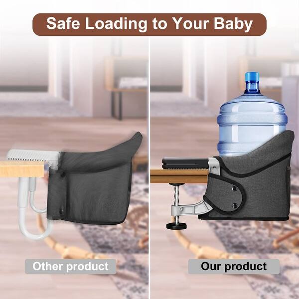 Baby Table Chair Hook On High Chair, Portable Clip On Table High