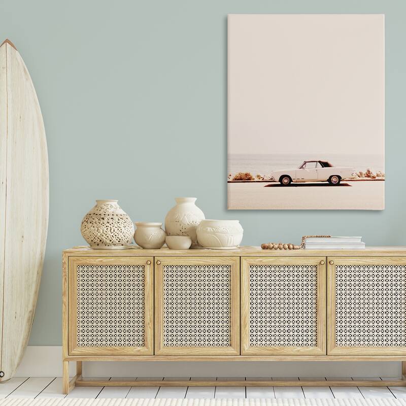 Stupell California Dreaming Antique Car Canvas Wall Art Design By Gemma Bardot