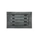 preview thumbnail 1 of 4, CoastalVogue MidCentury Antique Gray 18" Teak Shower Bench Gray