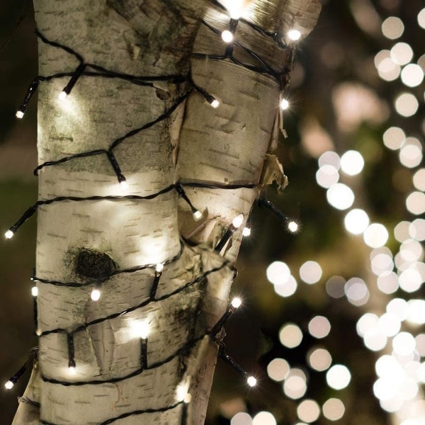 LITEUP 125 Solar Powered LED String Light Warm White 1 2 or 4 Pack Bed Bath Beyond 30269991