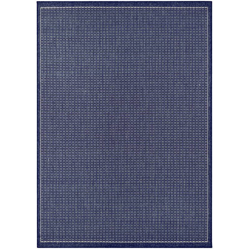 Dream Decor Rugs Pergola Deco Indoor Outdoor Area Rug - 7'6" x 10'9" - Indigo Blue