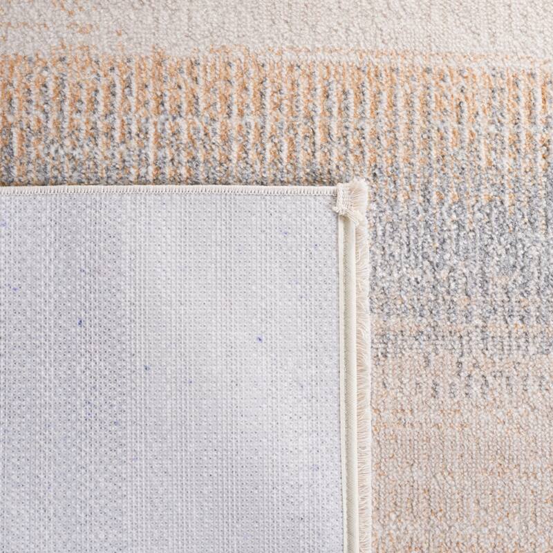 SAFAVIEH Blair Machine Washable Akkie Slip Resistant Contemporary Rug