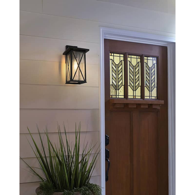 Kensington Outdoor Wall sconce in Black