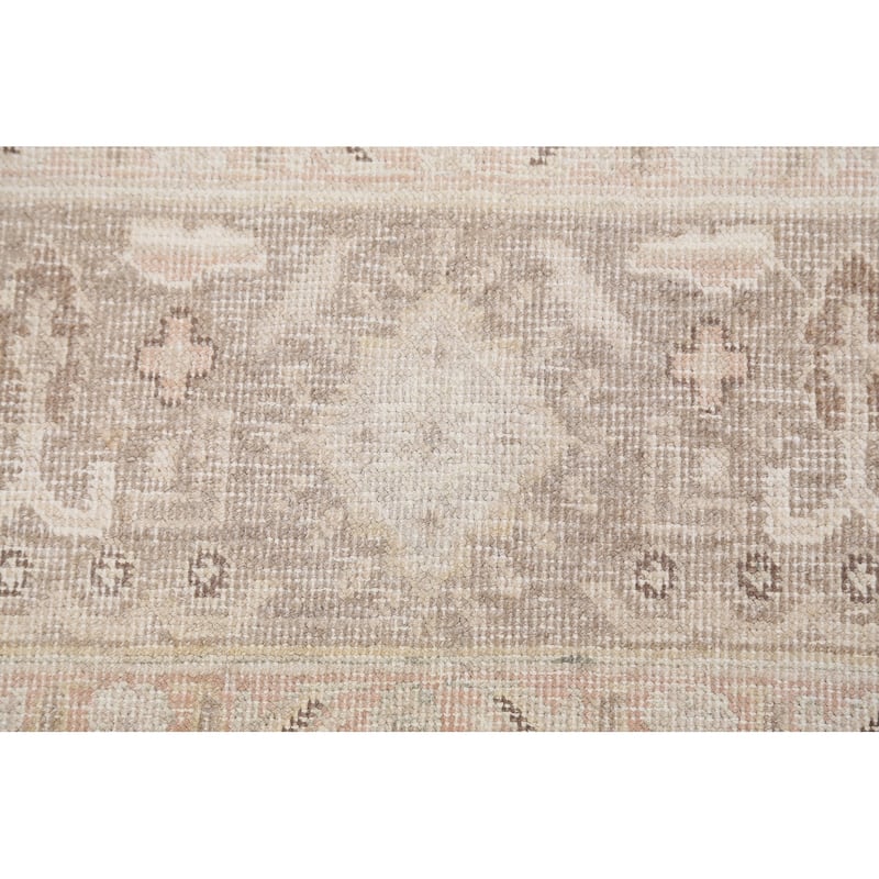 Geometric Traditional Tabriz Persian Area Rug Wool Hand-knotted - 6'8" x 9'8"