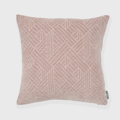 Freshmint Anke Woven Geometric Pillow