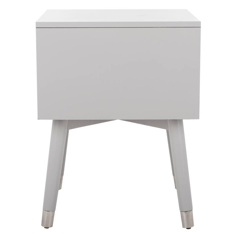 SAFAVIEH Dobrita Mid-Century Modern 2-Drawer Nightstand