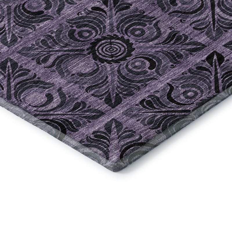Premium Washable Super Soft Mosaic Panel Mayfield Rug