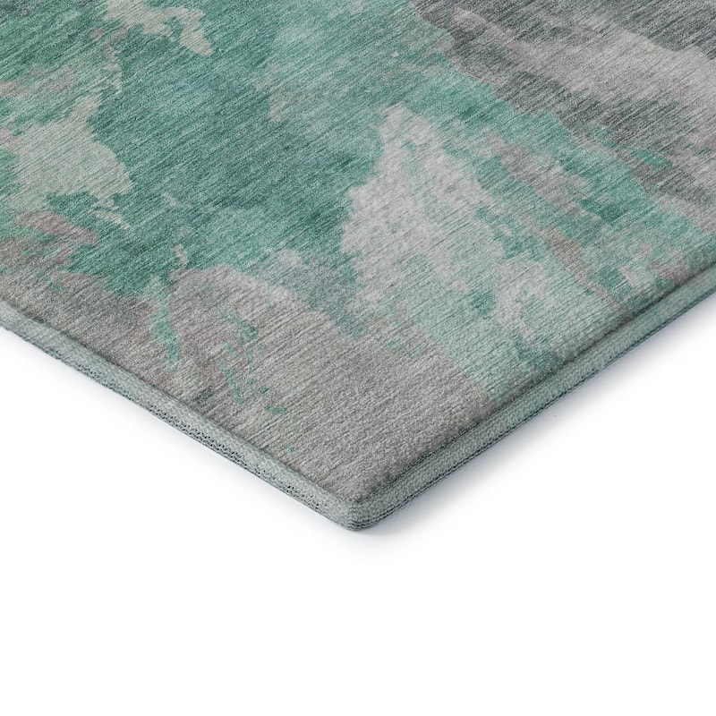 Premium Washable Super Soft Abstract Burst Mayfield Rug