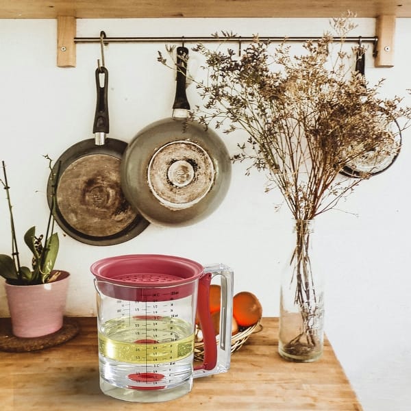 Swing A Way 4 Cup Easy Release Fat and Gravy Separator - 32 Oz - Bed Bath &  Beyond - 38209995